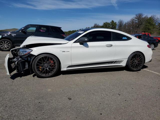 WDDWJ8HB7HF459181 - 2017 MERCEDES-BENZ C 63 AMG-S WHITE photo 1