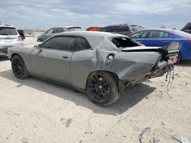 2C3CDZFJ2KH642311 - 2019 DODGE CHALLENGER R/T SCAT PACK GRAY photo 2