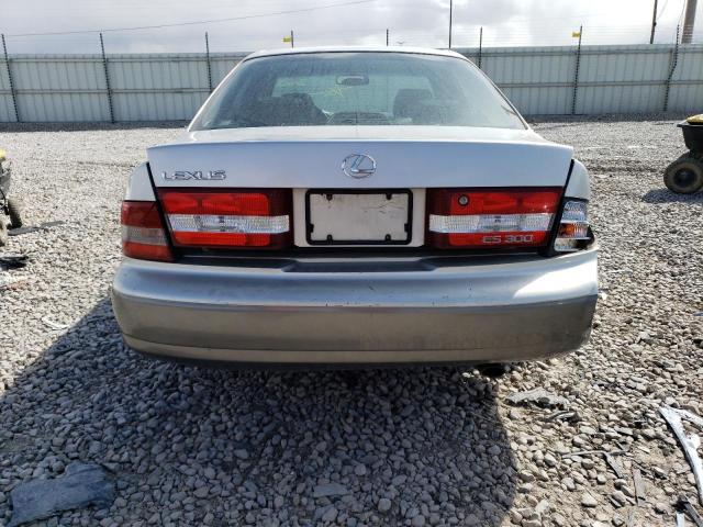 JT8BF28G5Y0256276 - 2000 LEXUS ES 300 SILVER photo 6