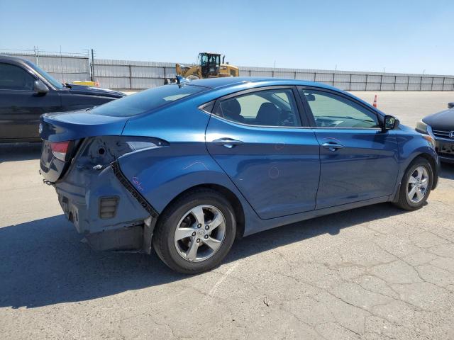 KMHDH4AEXFU454068 - 2015 HYUNDAI ELANTRA SE BLUE photo 3