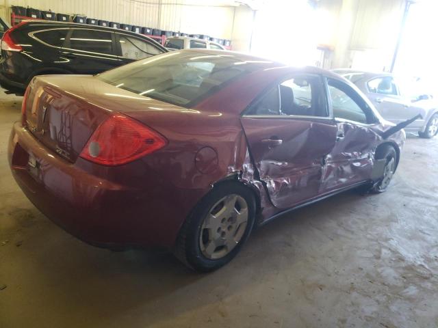 1G2ZF57BX84113960 - 2008 PONTIAC G6 VALUE LEADER BURGUNDY photo 3