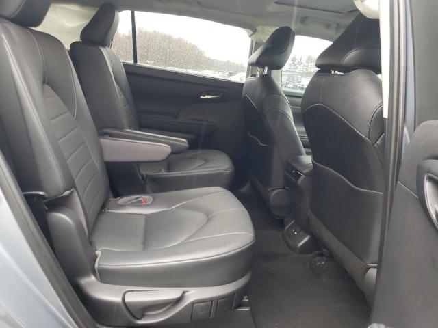 5TDHZRBH0MS129780 - 2021 TOYOTA HIGHLANDER XLE BLUE photo 11