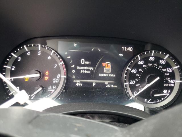 5TDHZRBH0MS129780 - 2021 TOYOTA HIGHLANDER XLE BLUE photo 9