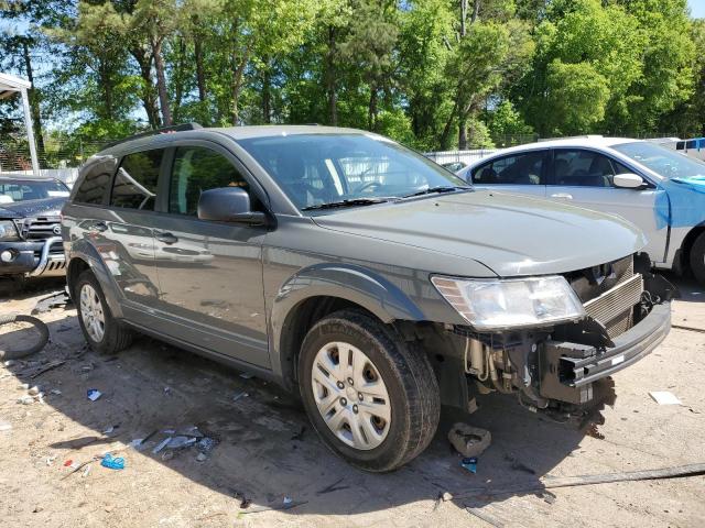 3C4PDCAB7KT873805 - 2019 DODGE JOURNEY SE GRAY photo 4