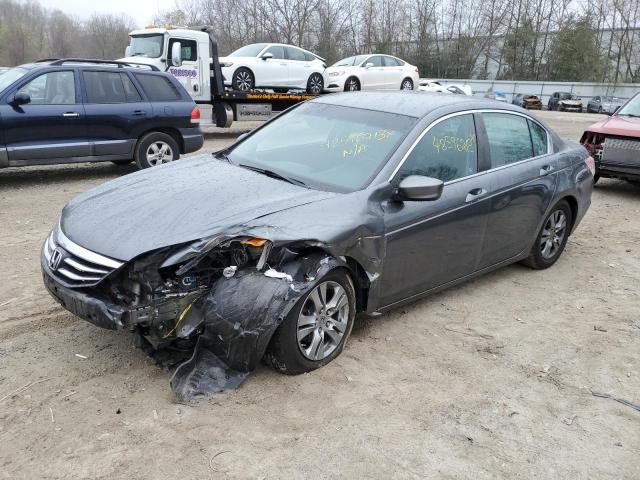 1HGCP2F64BA062421 - 2011 HONDA ACCORD SE GRAY photo 1