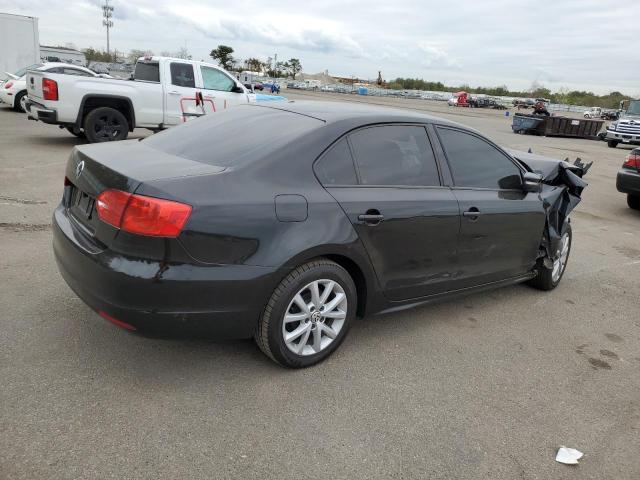 3VW2K7AJ0BM364323 - 2011 VOLKSWAGEN JETTA BASE 黑色 照片 3