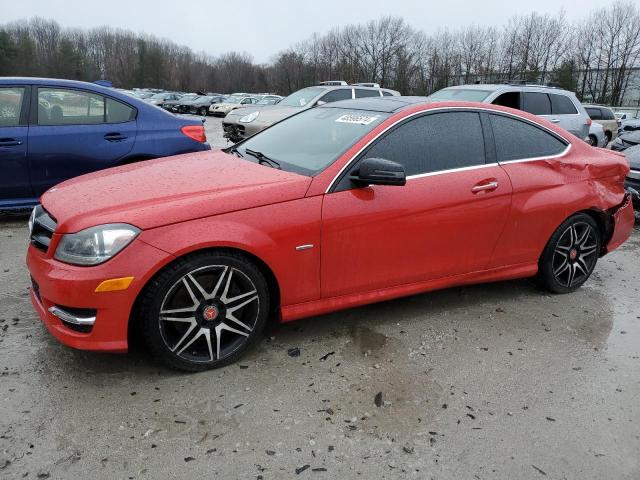 WDDGJ4HBXDG044633 - 2013 MERCEDES-BENZ C 250 RED photo 1