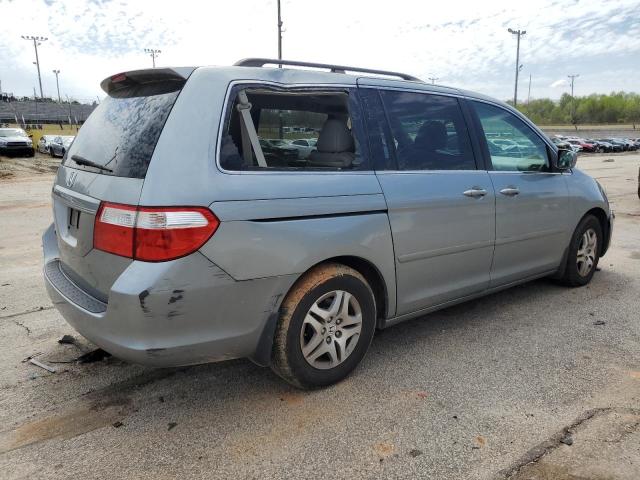 5FNRL38687B049774 - 2007 HONDA ODYSSEY EXL SILVER photo 3