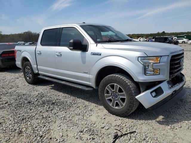 1FTEW1EP7HKC39089 - 2017 FORD F150 SUPERCREW SILVER photo 4