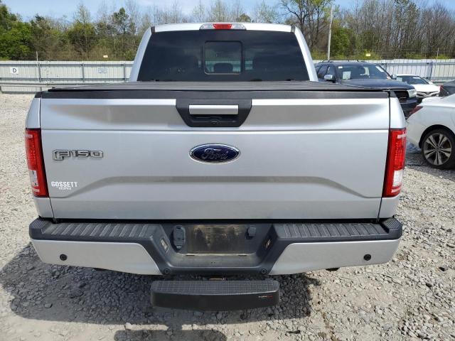 1FTEW1EP7HKC39089 - 2017 FORD F150 SUPERCREW SILVER photo 6