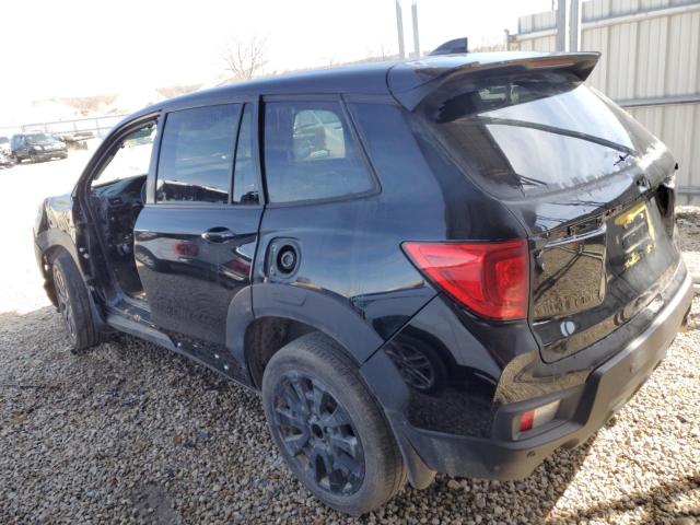 5FNYF8H51PB009799 - 2023 HONDA PASSPORT EXL შავი ფოტო 2