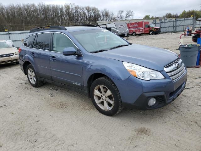 4S4BRCLC0E3321317 - 2014 SUBARU OUTBACK 2.5I LIMITED BLUE photo 4