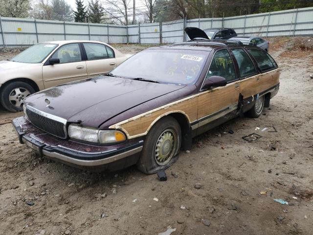 1G4BR82P4TR410433 - 1996 BUICK ROADMASTER BASE TWO TONE photo 1