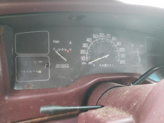 1G4BR82P4TR410433 - 1996 BUICK ROADMASTER BASE TWO TONE photo 9