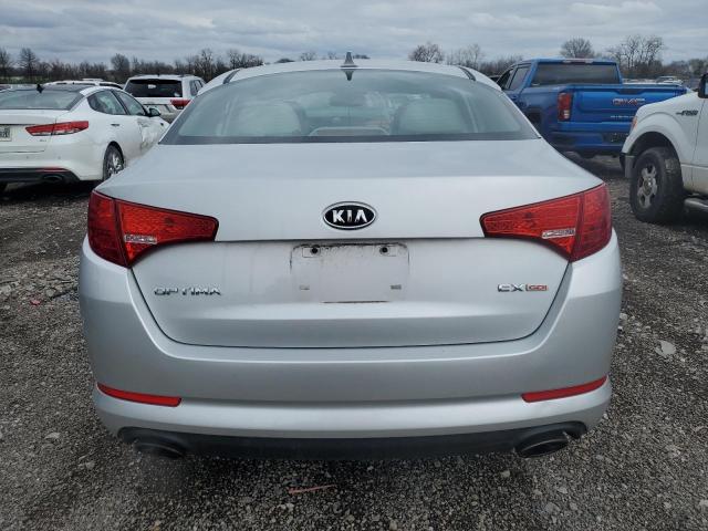 5XXGN4A75CG067148 - 2012 KIA OPTIMA EX SILVER photo 6