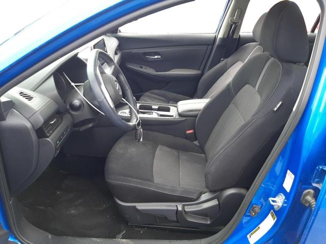 3N1AB8CV0MY272390 - 2021 NISSAN SENTRA SV BLUE photo 7