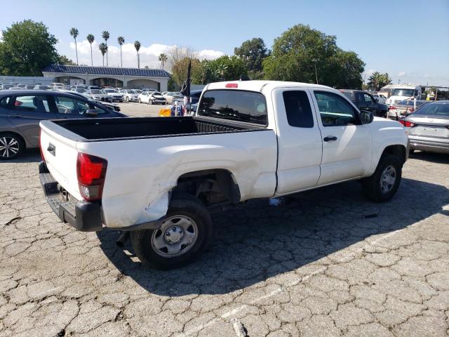 3TYRX5GN8MT033854 - 2021 TOYOTA TACOMA ACCESS CAB WHITE photo 3