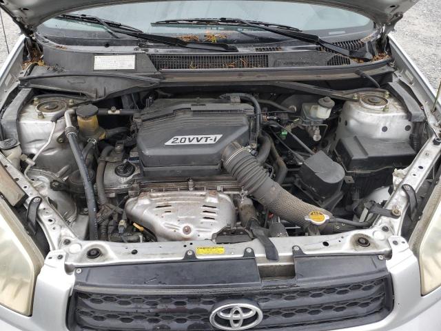 JTEHH20V226069965 - 2002 TOYOTA RAV4 SILVER photo 11