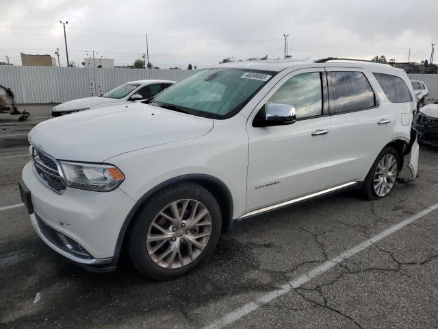 1C4RDHEG2FC750569 - 2015 DODGE DURANGO CITADEL WHITE photo 1