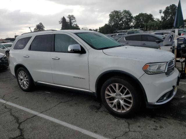 1C4RDHEG2FC750569 - 2015 DODGE DURANGO CITADEL WHITE photo 4