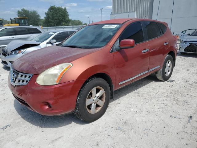 JN8AS5MT8DW514119 - 2013 NISSAN ROGUE S RED photo 1