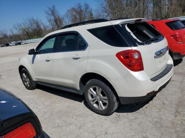 1GNALDEK9DZ133877 - 2013 CHEVROLET EQUINOX LT WHITE photo 2