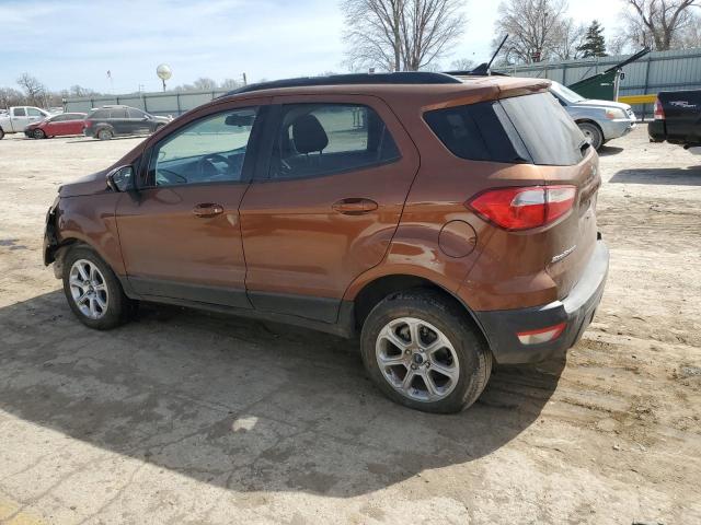 MAJ6S3GL5LC356734 - 2020 FORD ECOSPORT SE 棕色 照片 2