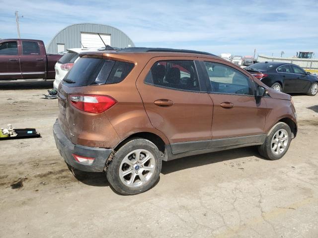 MAJ6S3GL5LC356734 - 2020 FORD ECOSPORT SE 棕色 照片 3