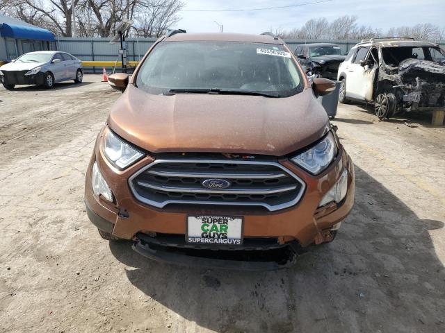 MAJ6S3GL5LC356734 - 2020 FORD ECOSPORT SE 棕色 照片 5