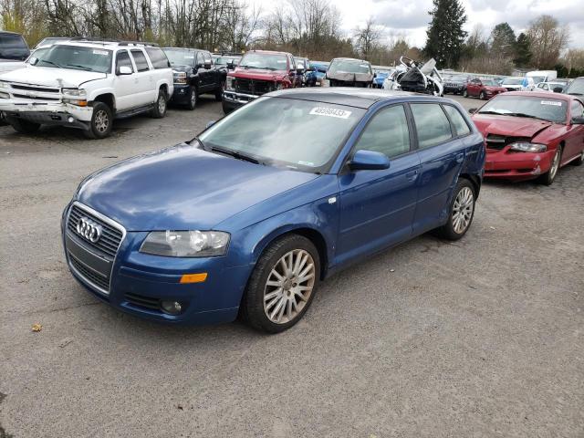 WAUNF78P37A010327 - 2007 AUDI A3 2.0 PREMIUM BLUE photo 1