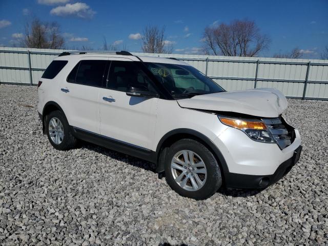 1FM5K7D89FGA91760 - 2015 FORD EXPLORER XLT WHITE photo 4