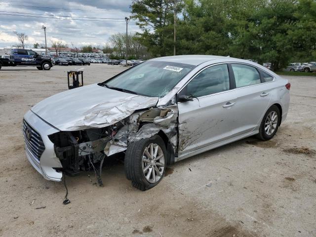 5NPE24AF4KH811056 - 2019 HYUNDAI SONATA SE SILVER photo 1