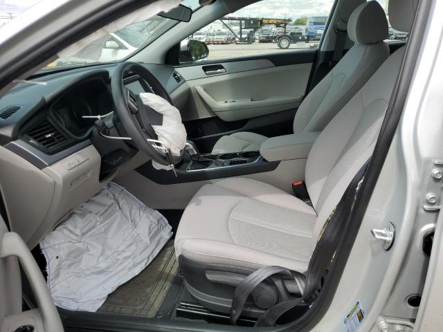 5NPE24AF4KH811056 - 2019 HYUNDAI SONATA SE SILVER photo 7