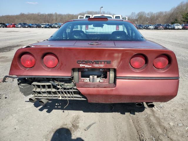 1G1YY2181H5126774 - 1987 CHEVROLET CORVETTE BROWN photo 6