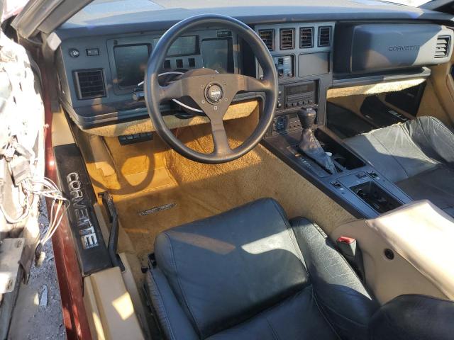 1G1YY2181H5126774 - 1987 CHEVROLET CORVETTE BROWN photo 8