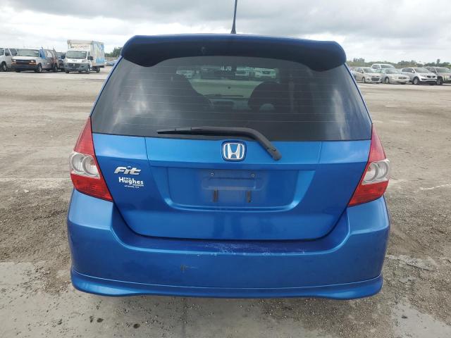 JHMGD38607S060242 - 2007 HONDA FIT S 蓝色 照片 6