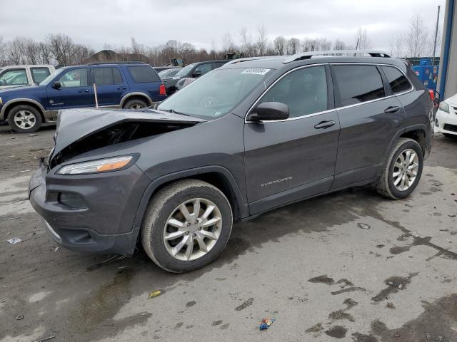 1C4PJMDB7GW339716 - 2016 JEEP CHEROKEE LIMITED GRAY photo 1