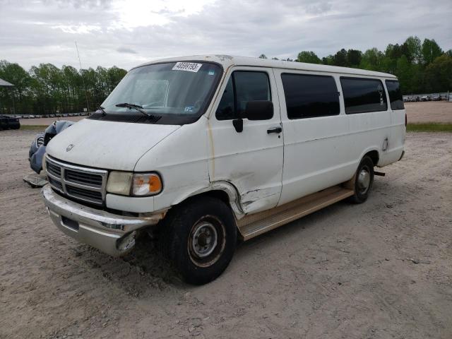 2B5WB35Z2TK184821 - 1996 DODGE RAM WAGON B3500 WHITE photo 1