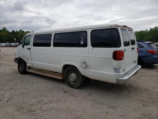 2B5WB35Z2TK184821 - 1996 DODGE RAM WAGON B3500 WHITE photo 2