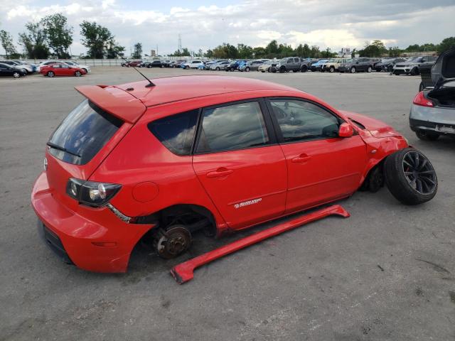 JM1BK34L971689405 - 2007 MAZDA SPEED 3 RED photo 3