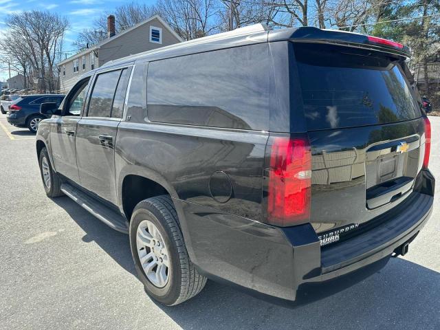 1GNSKHKC2HR200076 - 2017 CHEVROLET SUBURBAN K1500 LT BLACK photo 2