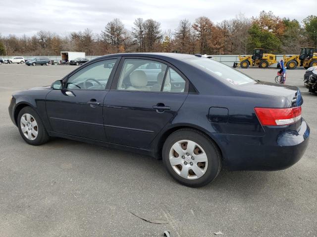 5NPET46C97H265146 - 2007 HYUNDAI SONATA GLS BLUE photo 2