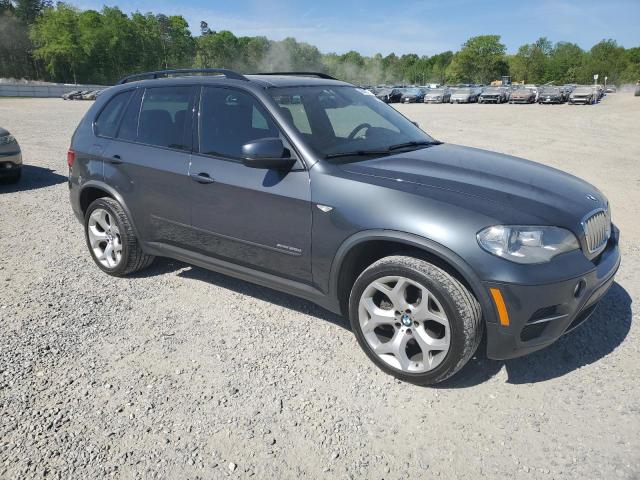 5UXZW0C50CL665253 - 2012 BMW X5 XDRIVE35D GRAY photo 4