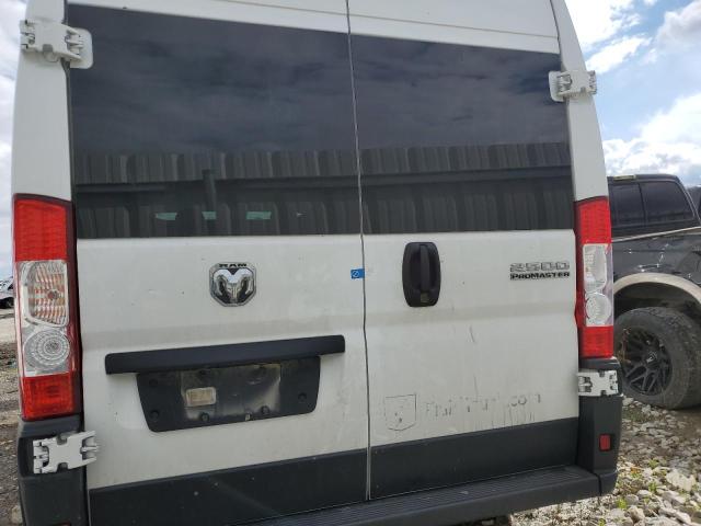 3C6LRVDG2PE518921 - 2023 RAM PROMASTER 2500 HIGH WHITE photo 6