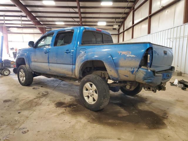 5TELU42N46Z306418 - 2006 TOYOTA TACOMA DOUBLE CAB BLUE photo 2