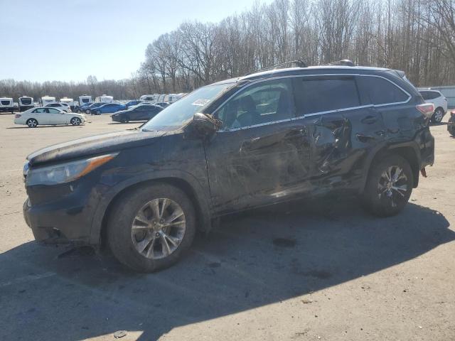 5TDJKRFH9FS179550 - 2015 TOYOTA HIGHLANDER XLE 黑色 照片 1