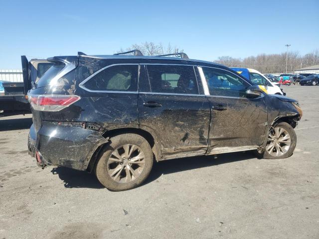 5TDJKRFH9FS179550 - 2015 TOYOTA HIGHLANDER XLE 黑色 照片 3