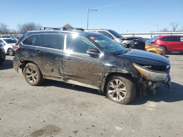 5TDJKRFH9FS179550 - 2015 TOYOTA HIGHLANDER XLE 黑色 照片 4