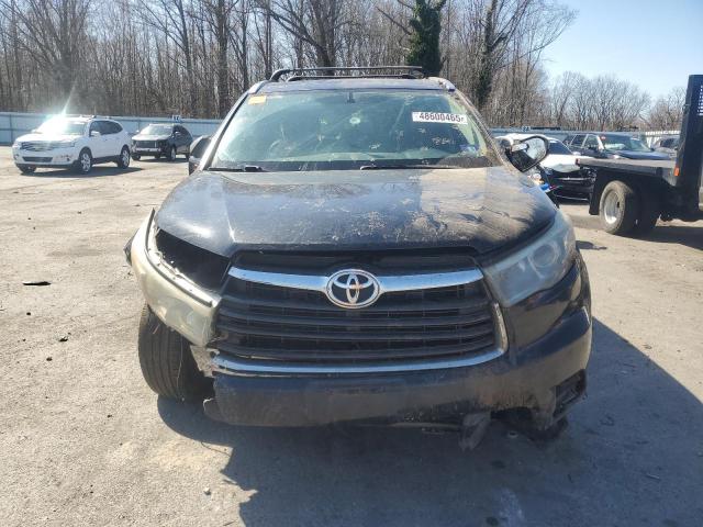 5TDJKRFH9FS179550 - 2015 TOYOTA HIGHLANDER XLE 黑色 照片 5