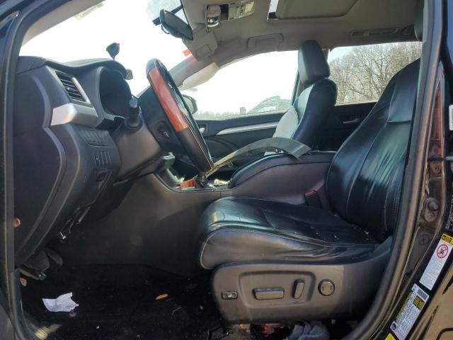 5TDJKRFH9FS179550 - 2015 TOYOTA HIGHLANDER XLE 黑色 照片 7